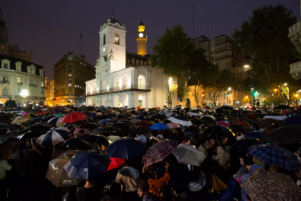 Silent March - Buenos Aires, Argentina. February 2015