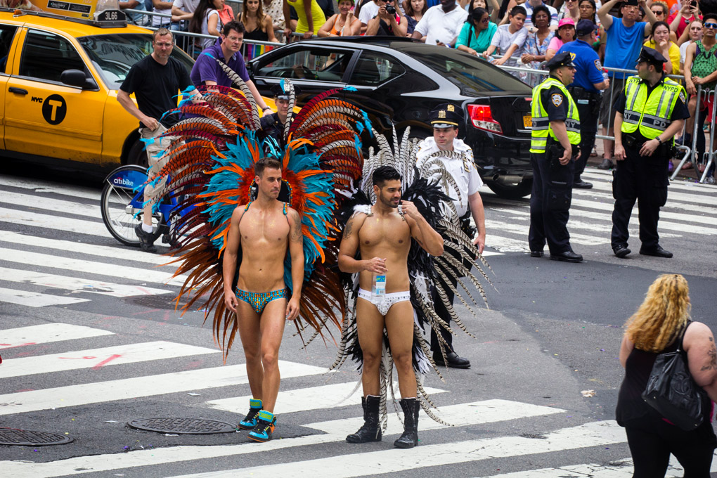 New York, New York City, NY, the Big Apple, Mercedes Noriega, Mercedes Noriega photography, city, urban, street photography, Manhattan, LGTB , summer, fallen angles, feathers, angels, summer in Manhattan, parade, Gay, Gay Pride Day Parade